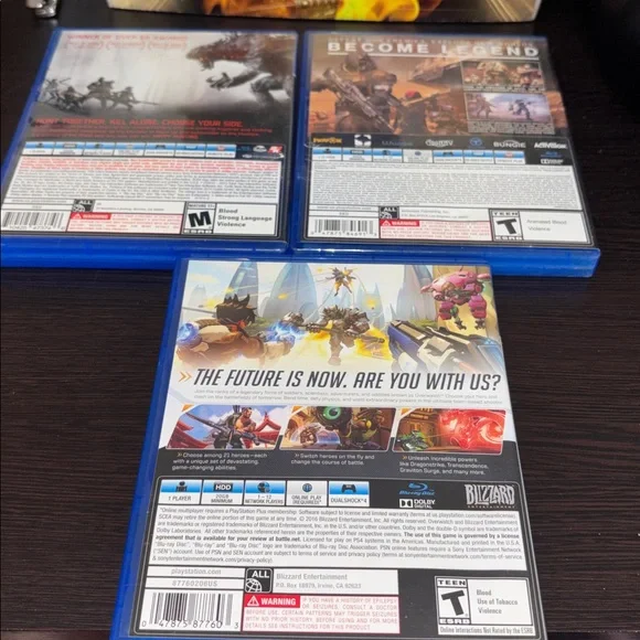 PS4 Game video Bundle – Overwatch + Destiny + Evolve - Picture 2 of 4